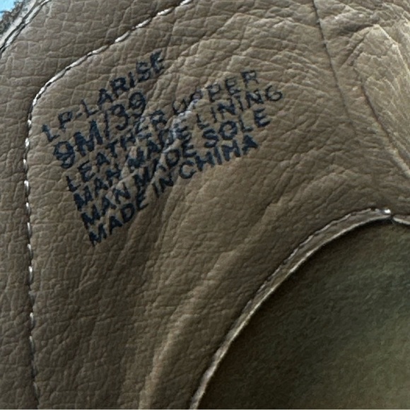 Lucky Brand  Larise Peep Toe Shoe Sesame Size 9 Womens - Picture 11 of 12